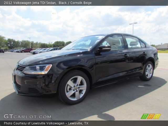 2012 Volkswagen Jetta TDI Sedan in Black