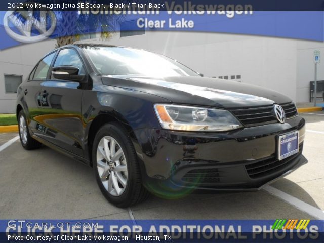 2012 Volkswagen Jetta SE Sedan in Black