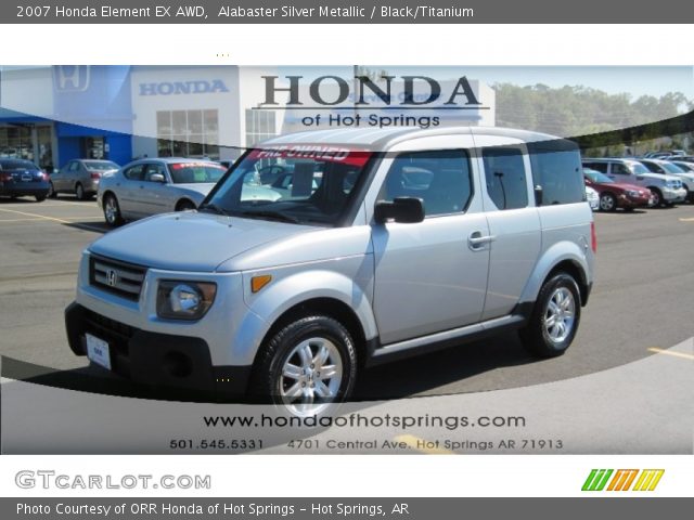 2007 Honda Element EX AWD in Alabaster Silver Metallic