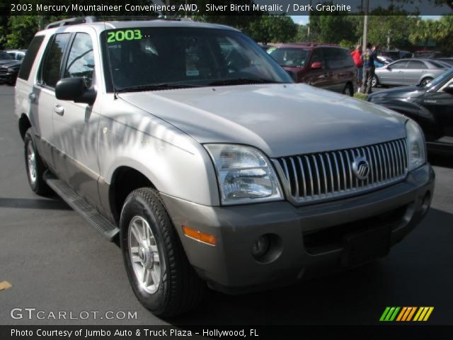 2003 Mercury Mountaineer Convenience AWD in Silver Birch Metallic