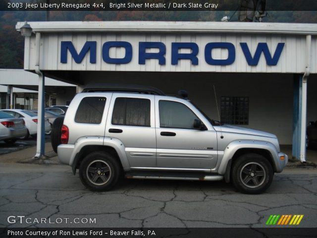 2003 Jeep Liberty Renegade 4x4 in Bright Silver Metallic