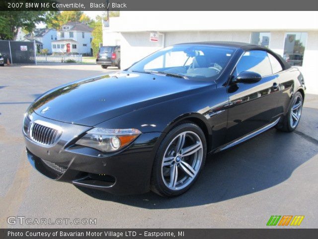 2007 Bmw m6 convertible black #5