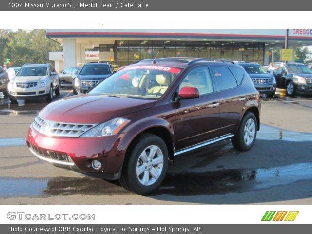 2007 Nissan Murano SL in Merlot Pearl