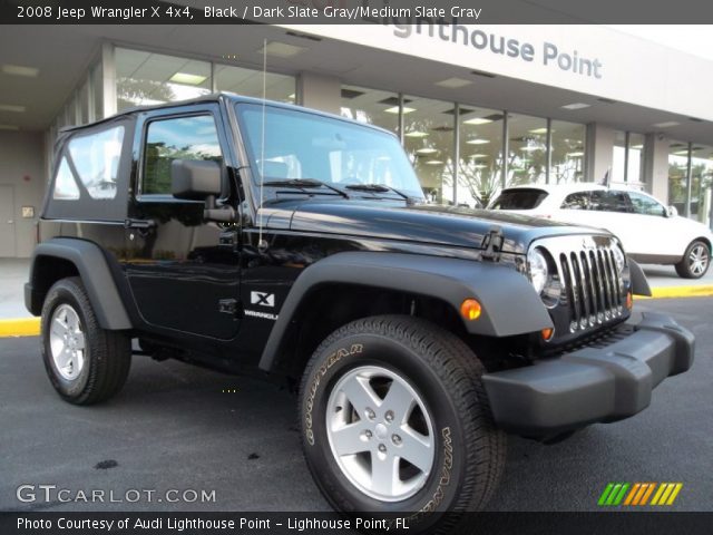2008 Jeep Wrangler X 4x4 in Black