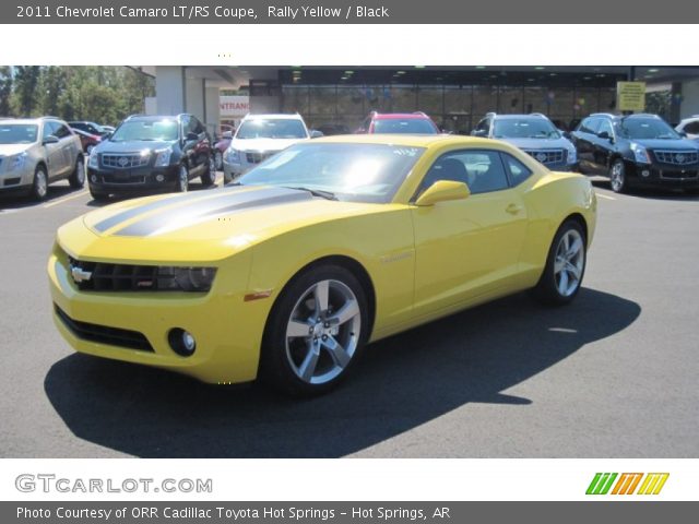 2011 Chevrolet Camaro LT/RS Coupe in Rally Yellow