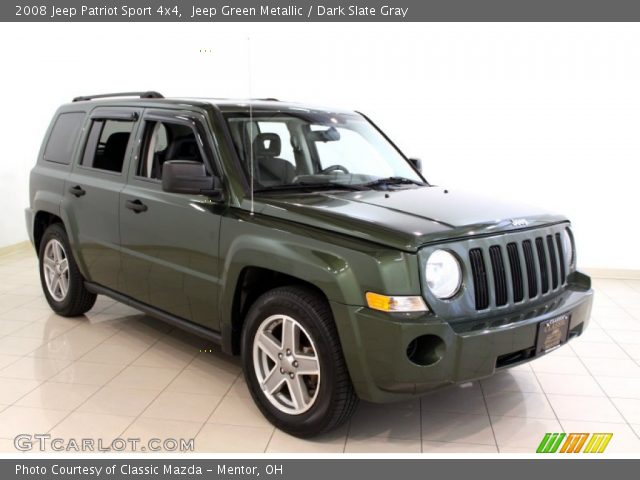 2008 Jeep Patriot Sport 4x4 in Jeep Green Metallic