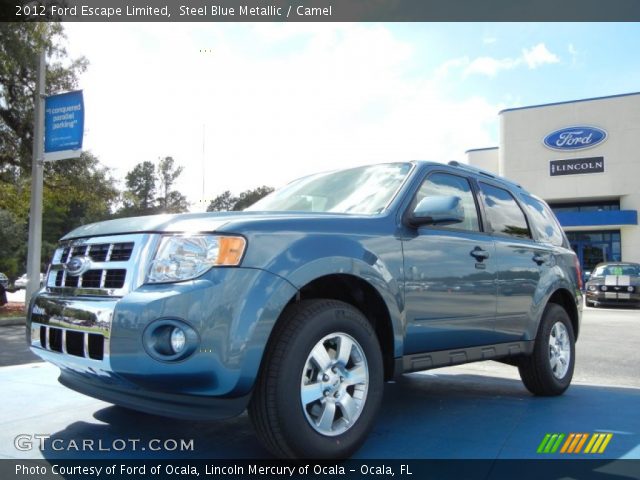 2012 Ford Escape Limited in Steel Blue Metallic