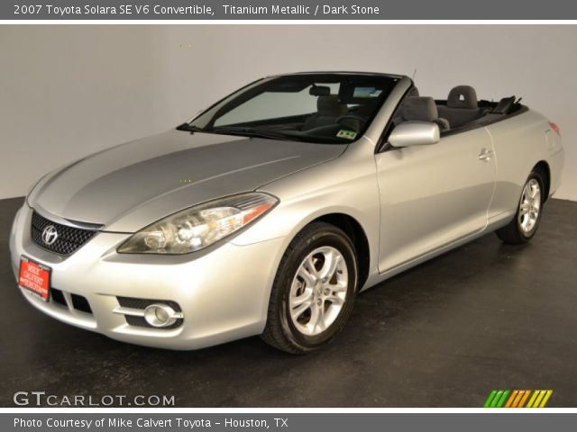 2007 Toyota Solara SE V6 Convertible in Titanium Metallic