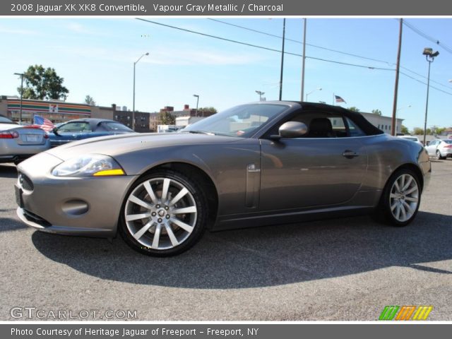 2008 Jaguar XK XK8 Convertible in Vapour Gray Metallic