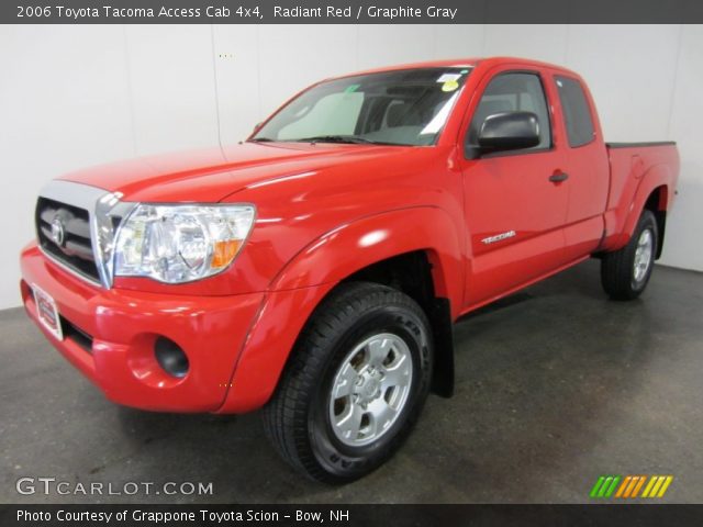 2006 Toyota Tacoma Access Cab 4x4 in Radiant Red