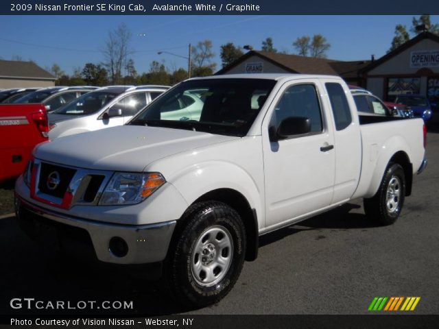 2009 Nissan Frontier SE King Cab in Avalanche White