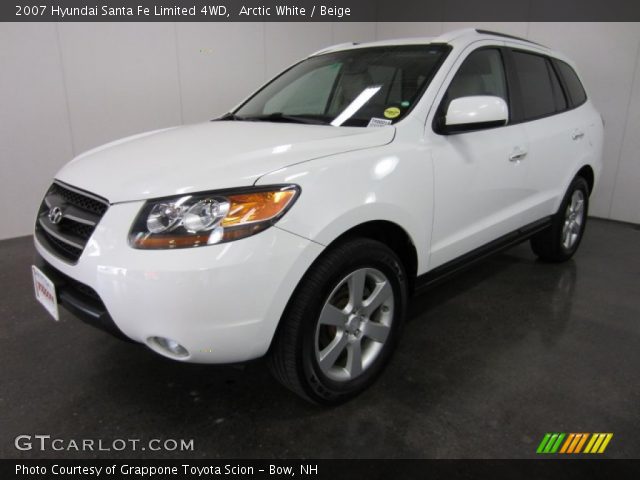 2007 Hyundai Santa Fe Limited 4WD in Arctic White
