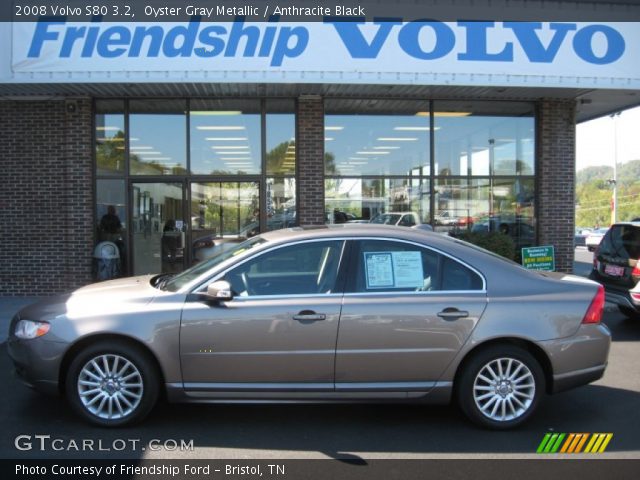 2008 Volvo S80 3.2 in Oyster Gray Metallic