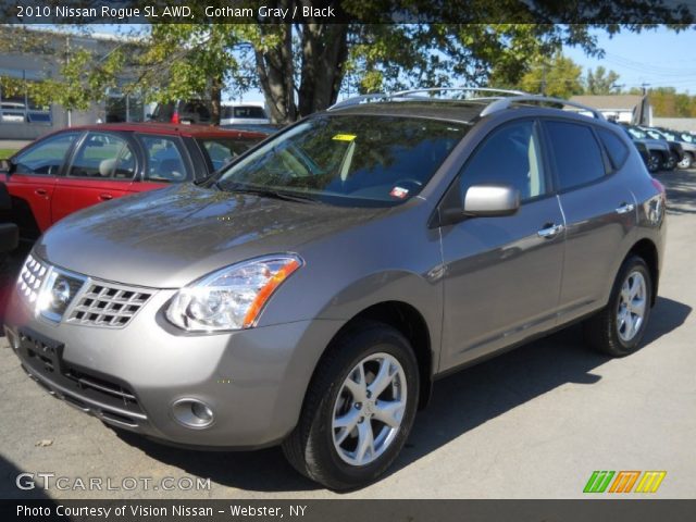 2010 Nissan Rogue SL AWD in Gotham Gray