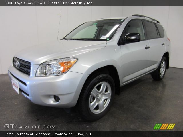 2008 Toyota RAV4 4WD in Classic Silver Metallic