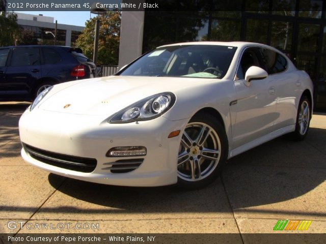 2012 Porsche Panamera 4S in Carrara White