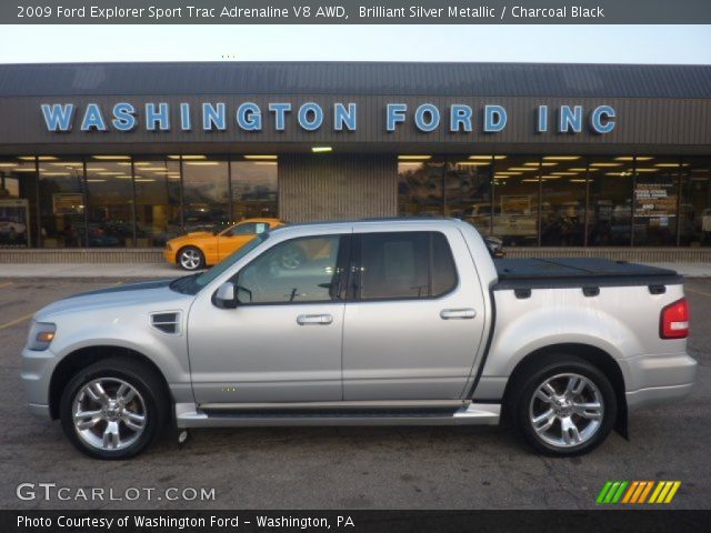 2009 Ford Explorer Sport Trac Adrenaline V8 AWD in Brilliant Silver Metallic