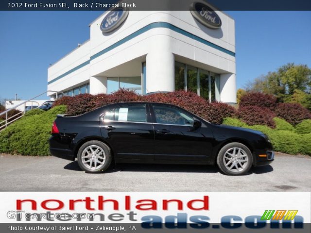 2012 Ford Fusion SEL in Black