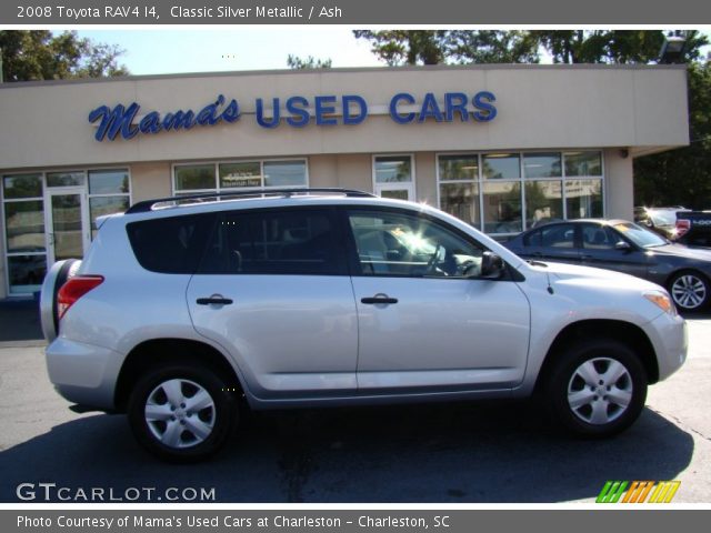 2008 Toyota RAV4 I4 in Classic Silver Metallic