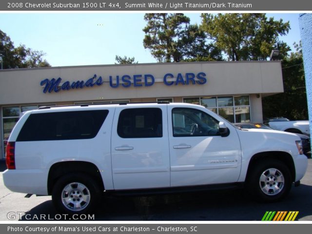 2008 Chevrolet Suburban 1500 LT 4x4 in Summit White