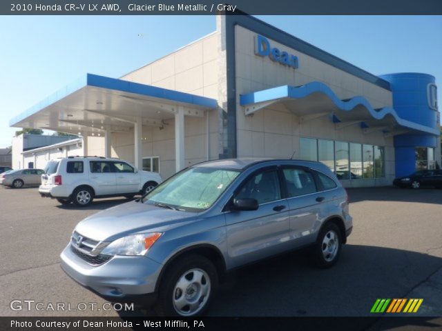 2010 Honda CR-V LX AWD in Glacier Blue Metallic