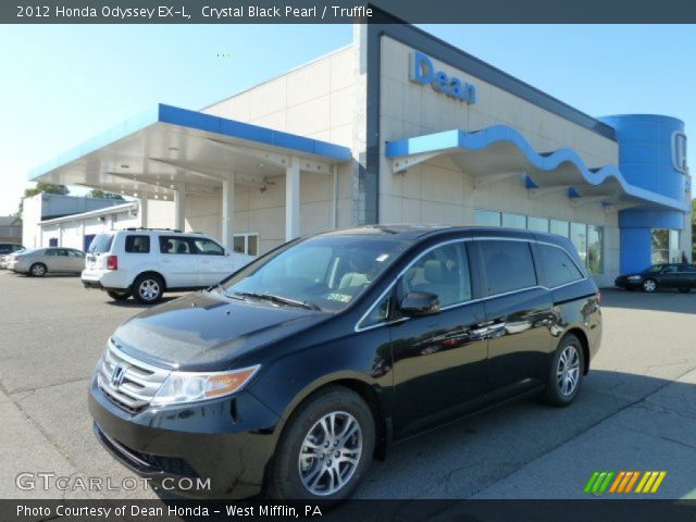 2012 Honda Odyssey EX-L in Crystal Black Pearl