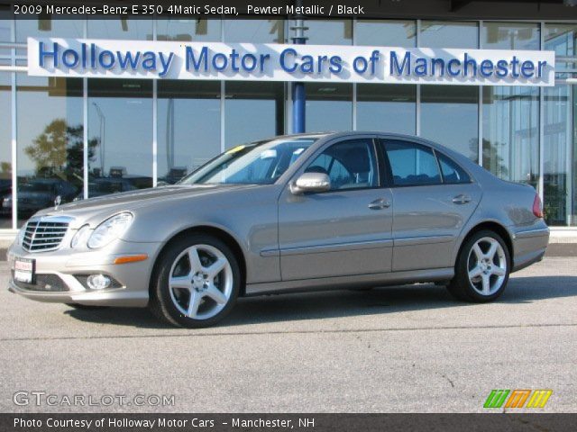 2009 Mercedes-Benz E 350 4Matic Sedan in Pewter Metallic