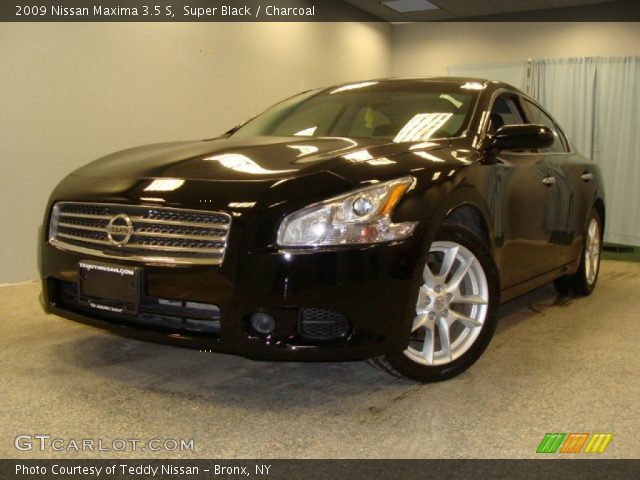 2009 Nissan Maxima 3.5 S in Super Black