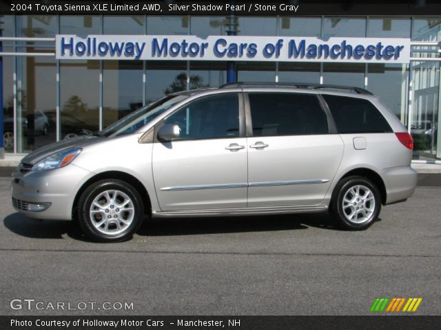 2004 Toyota Sienna XLE Limited AWD in Silver Shadow Pearl
