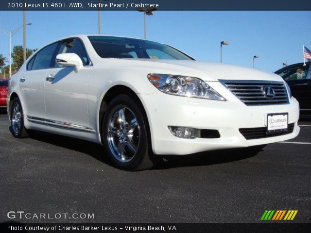 2010 Lexus LS 460 L AWD in Starfire Pearl