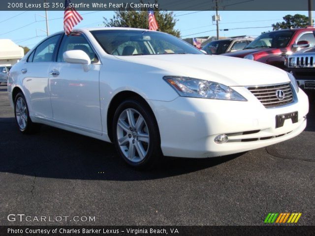 2008 Lexus ES 350 in Starfire White Pearl