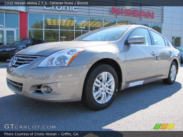 2012 Nissan Altima 2.5 S in Saharan Stone