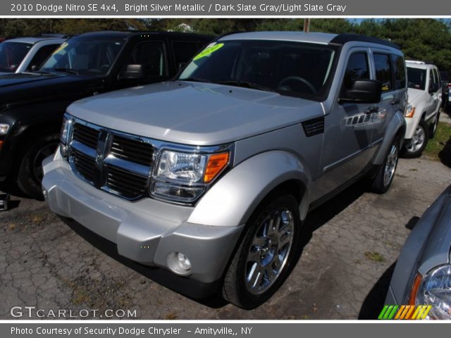 2010 Dodge Nitro SE 4x4 in Bright Silver Metallic