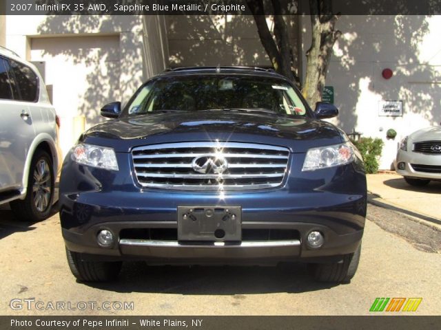 2007 Infiniti FX 35 AWD in Sapphire Blue Metallic