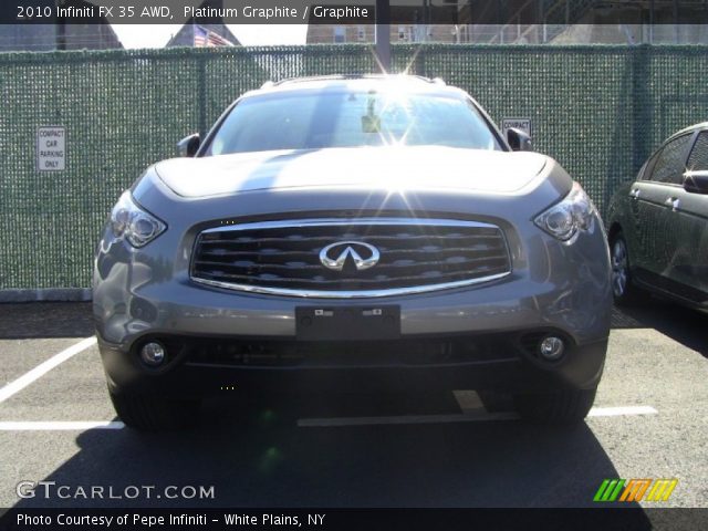 2010 Infiniti FX 35 AWD in Platinum Graphite