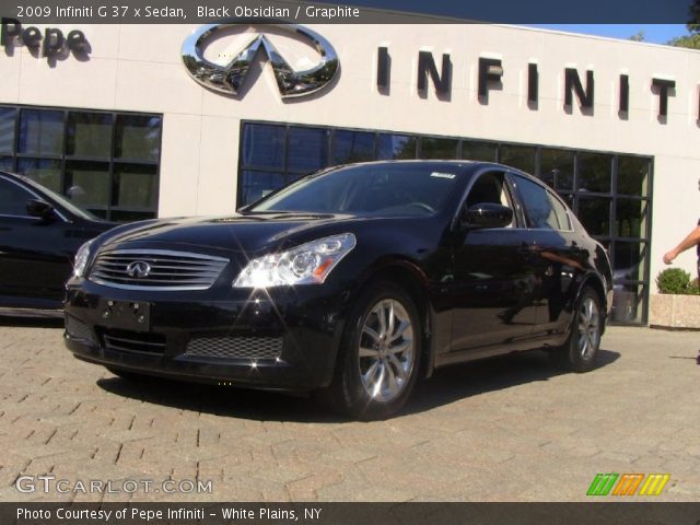 2009 Infiniti G 37 x Sedan in Black Obsidian