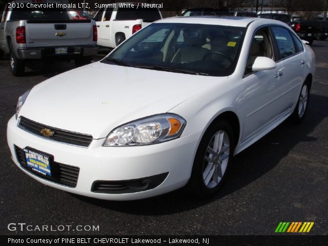 2010 Chevrolet Impala LTZ in Summit White