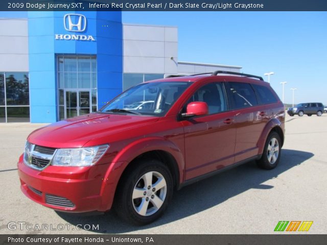 2009 Dodge Journey SXT in Inferno Red Crystal Pearl