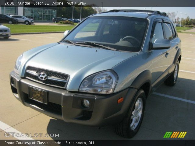 2008 Hyundai Tucson SE in Alpine Frost