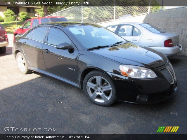 2008 Pontiac G6 GXP Sedan in Black