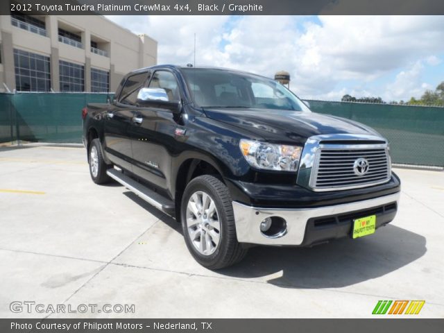 2012 Toyota Tundra Platinum CrewMax 4x4 in Black