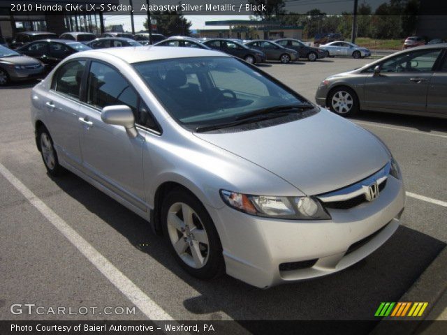 2010 Honda Civic LX-S Sedan in Alabaster Silver Metallic