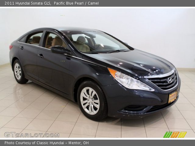 2011 Hyundai Sonata GLS in Pacific Blue Pearl