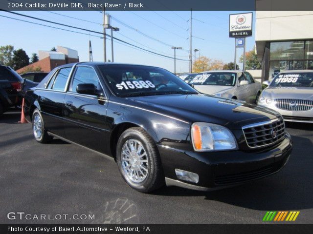 2004 Cadillac DeVille DHS in Black Raven