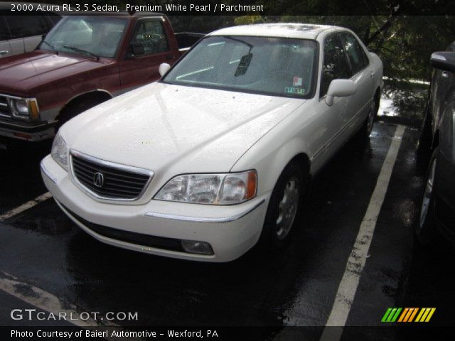 2000 Acura RL 3.5 Sedan in Premium White Pearl