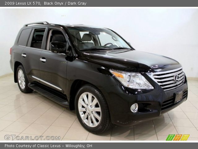 2009 Lexus LX 570 in Black Onyx