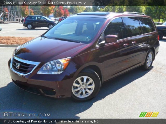 2009 Honda Odyssey EX-L in Dark Cherry Pearl