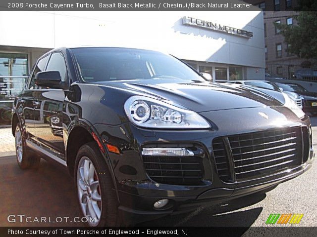 2008 Porsche Cayenne Turbo in Basalt Black Metallic