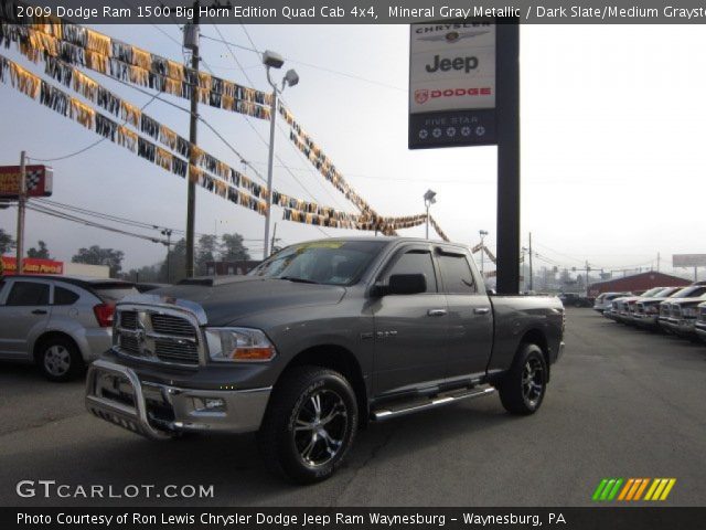 2009 Dodge Ram 1500 Big Horn Edition Quad Cab 4x4 in Mineral Gray Metallic