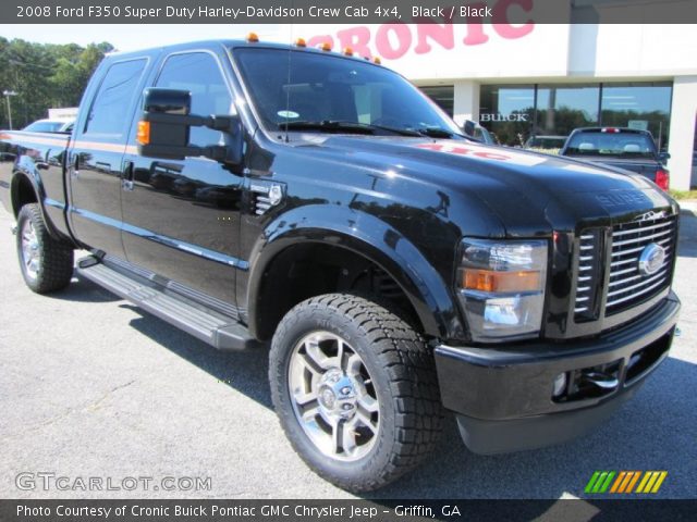 2008 Ford F350 Super Duty Harley-Davidson Crew Cab 4x4 in Black